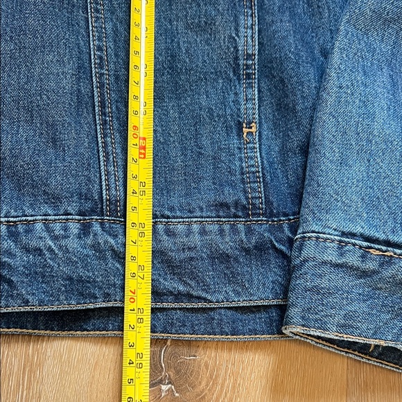 Wrangler Authentic Western Blue Denim Jacket XXL - Picture 4 of 12